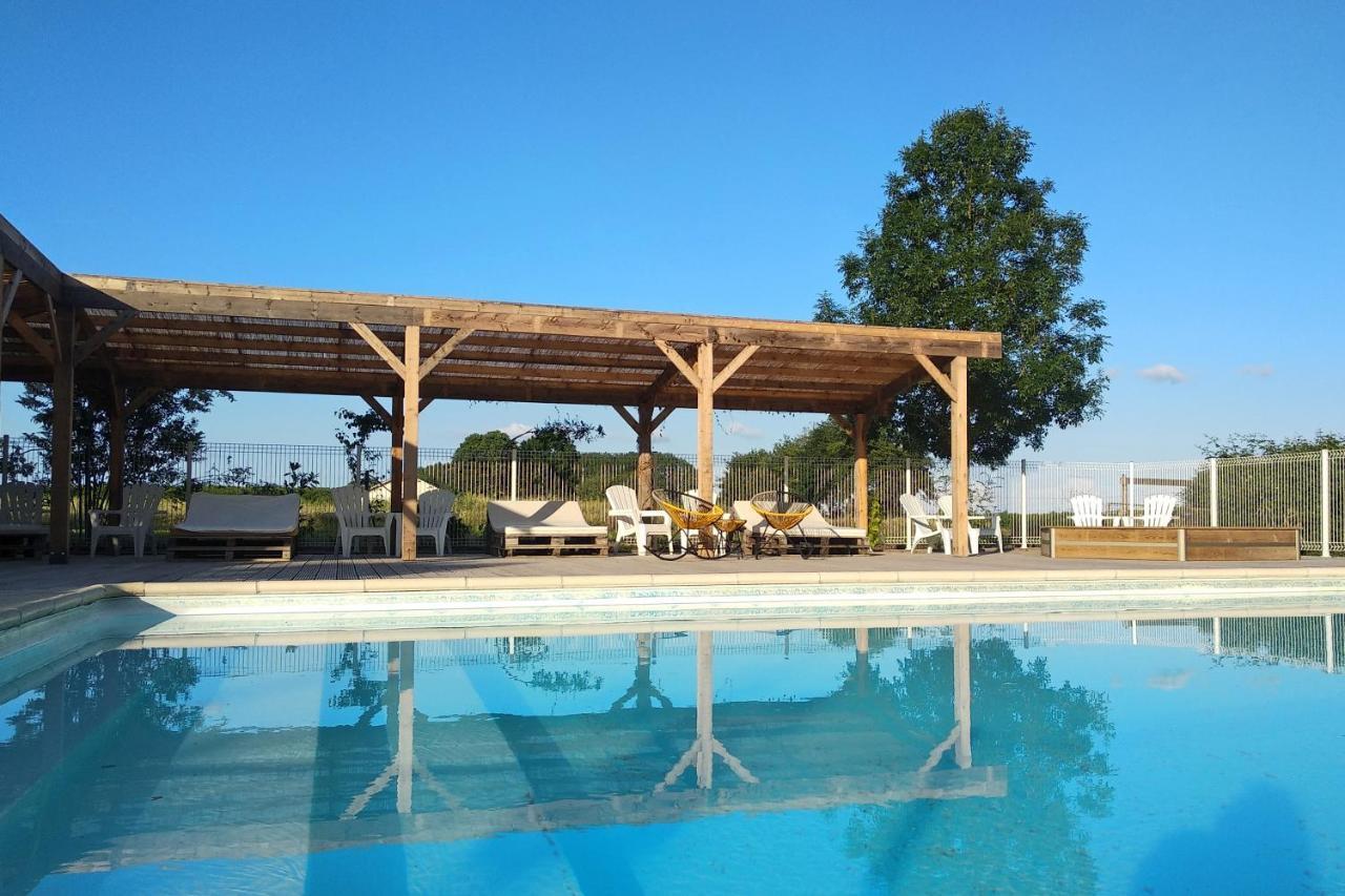 Domaine Ramonjavel, Glamping & Alpaca'S Bed & Breakfast Fongrave Exterior foto